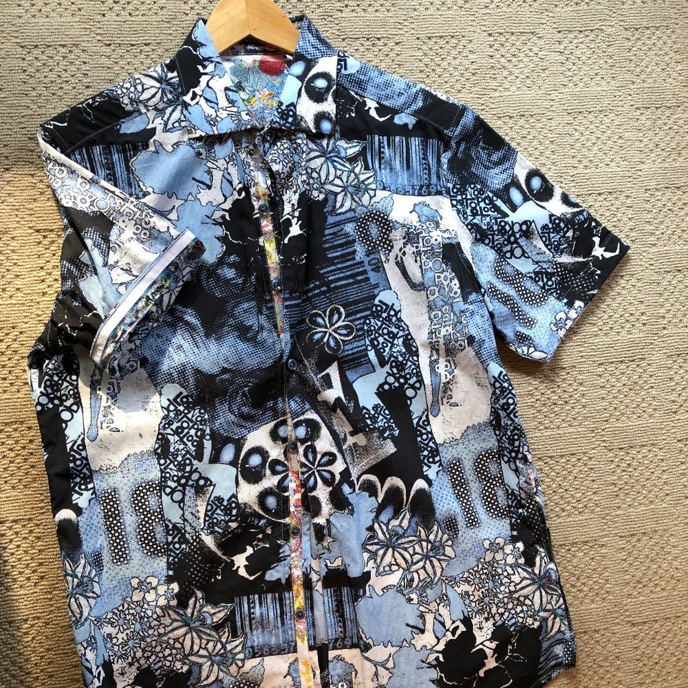 Robert Graham Wild Patterned Short Sleeve